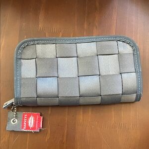 Harveys Storm Grey Fullsize Woven Wallet